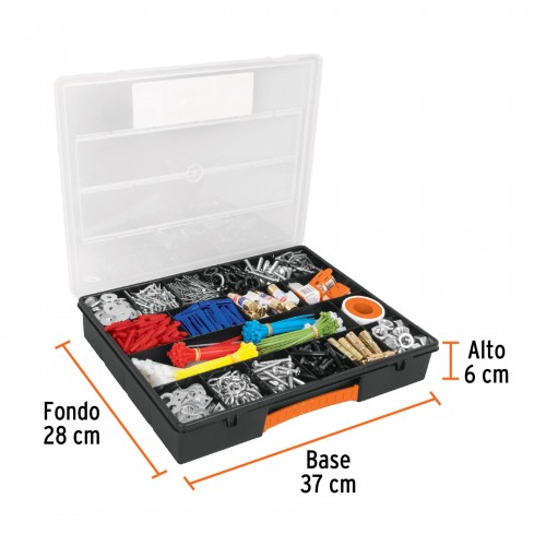 Organizador Truper 11825 14" y 18 comp.