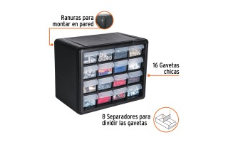 Organizador Truper 11851 de 16 compartimientos Organizador Truper 11851 de 16 compartimientos