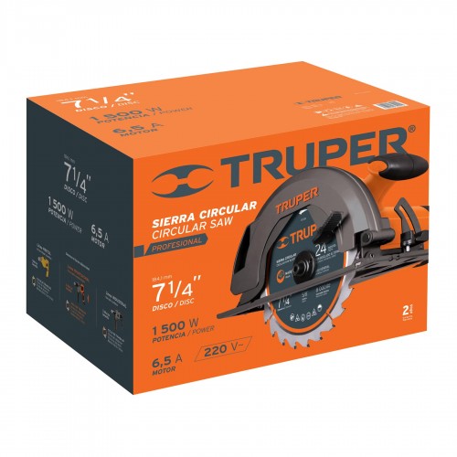 Sierra Circular Truper 11005 184mm 1500W