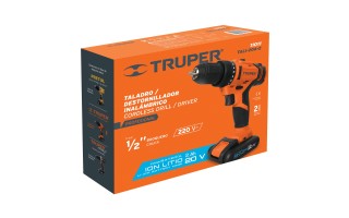 Taladro Atornillador a Batería Truper 11011 13mm 20V Taladro Atornillador a Batería Truper 11011 13mm 20V