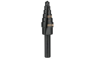 Mecha Escalonada Truper 12120 3/16" a 1/2" Óxido Negro Mecha Escalonada Truper 12120 3/16" a 1/2" Óxido Negro