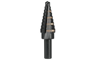 Mecha Escalonada Truper 12123 1/4" a 3/4" Óxido Negro Mecha Escalonada Truper 12123 1/4" a 3/4" Óxido Negro
