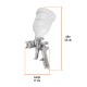 Pistola para Pintar por Gravedad Truper HVLP 12131 2mm Pistola para Pintar por Gravedad Truper HVLP 12131 2mm