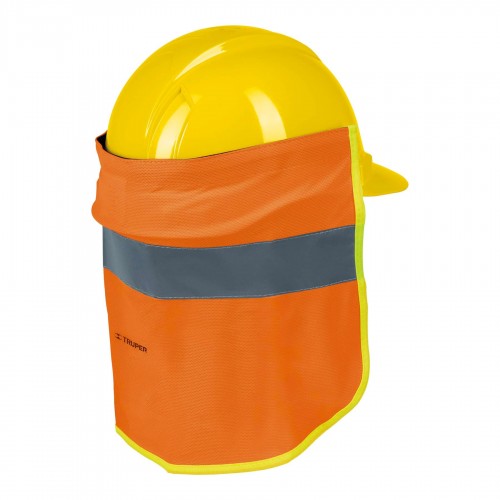 Cubrenuca para Cascos Truper 12355 Naranja