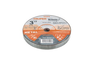 Disco de Corte Metal Truper Sable 75mm x 1,2mm p/ Rectificador