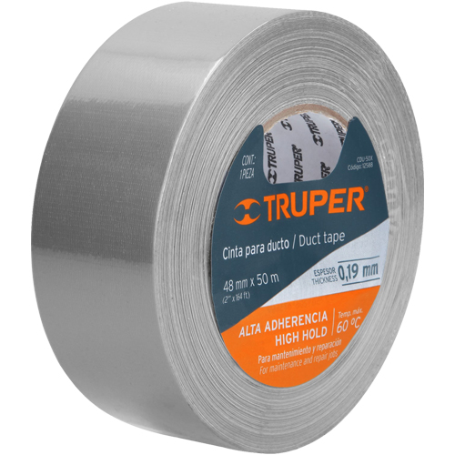 Cinta para Ductos Truper 12588 48mm 50m