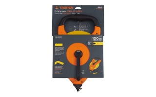 Cinta Metrica Truper 12645 Fibra de Vidrio 100m c/ Mango Cinta Metrica Truper 12645 Fibra de Vidrio 100m c/ Mango