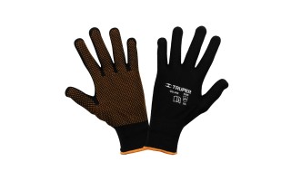 Guante de Poliéster Truper 12652 c/ Puntos de PVC G Guante de Poliéster Truper 12652 c/ Puntos de PVC G