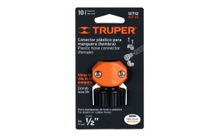 Conector p/ Manguera Truper 12712 1/2" Hembra Conector p/ Manguera Truper 12712 1/2" Hembra