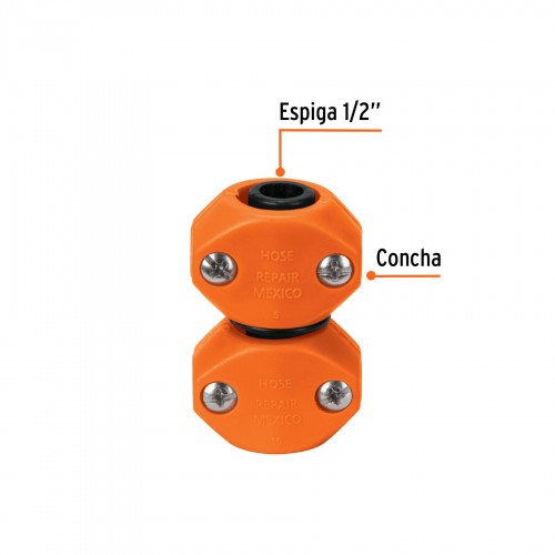 Reparador Truper 12714 para Manguera de 1/2"