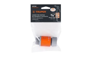 Conector p/ Manguera Truper 12722 3/4" Conector p/ Manguera Truper 12722 3/4"