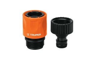 Conector p/ Manguera Truper 12724 3/4" Conector p/ Manguera Truper 12724 3/4"