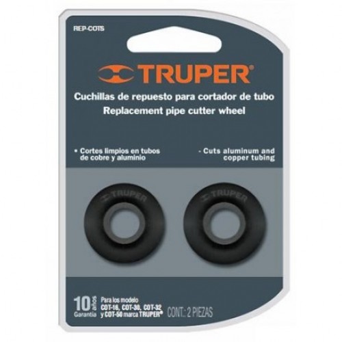 Repuesto Cuchillas Truper 12862 p/ Corta Tubos 16-30-32-50mm