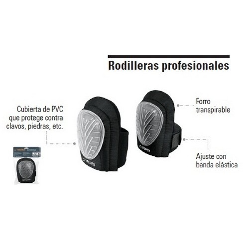 Rodilleras Profesionales Truper 12952 de PVC