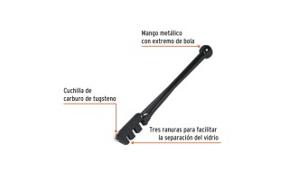 Corta Vidrio Truper 12953 5'' 6,5mm Corta Vidrio Truper 12953 5'' 6,5mm