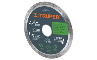 Disco Corte Truper 12977 Diamante Continuo 115mm Disco Corte Truper 12977 Diamante Continuo 115mm
