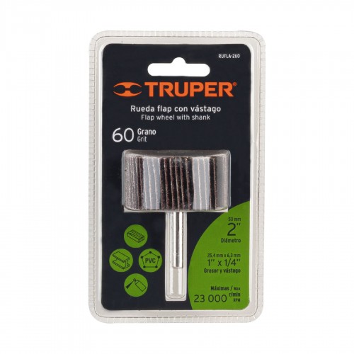 Rueda Flap Truper 13037 2" G60