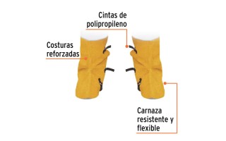 Pierneras para Soldador Truper Cuero Carnaza Pierneras para Soldador Truper Cuero Carnaza
