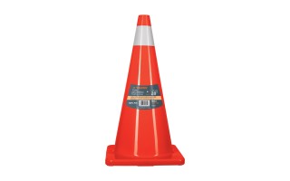 Cono Precaucion Truper 13123 70cm Naranja Reflectivo