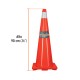 Cono de Precaución Truper 13127 90cm Naranja Reflectivo