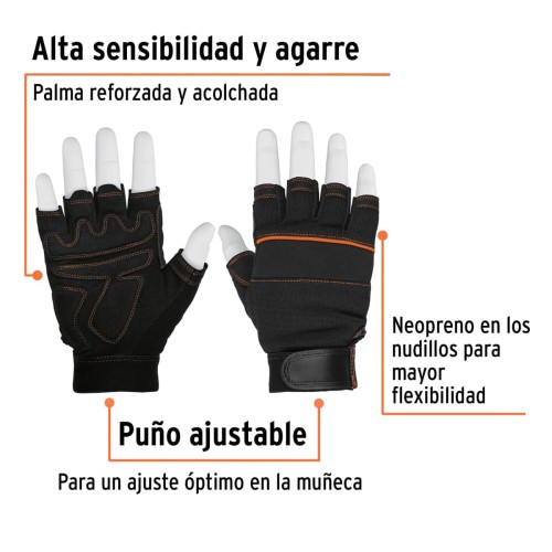 Guantes para Mecánico Truper 13195 Alta Sensibilidad