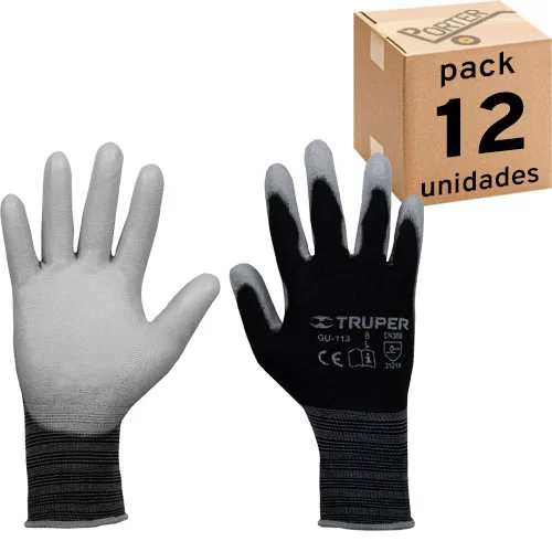 Guantes para mecánico, palma reforzada, Truper, Guantes Para Uso