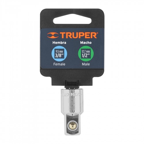 Adaptador Truper enc.3/8">enc.1/2"