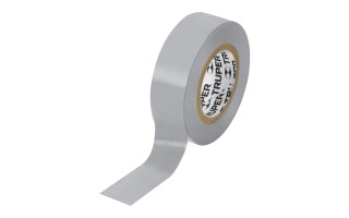 Cinta Aisladora Truper 13516 19mm 9m Gris