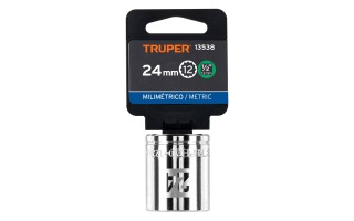 Llave Tubo Estriada Truper 13538 enc.1/2'' 24mm