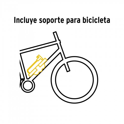 Inflador para Bicicletas Truper 13790 60psi 28cm