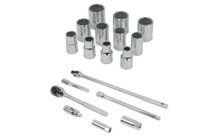 Llaves Tubo Hex. Truper 13936 enc.1/2" 19pzs 10-21mm Llaves Tubo Hex. Truper 13936 enc.1/2" 19pzs 10-21mm