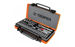 Llaves Tubo y Puntas Truper 13939 enc.1/4" 45pzs Llaves Tubo y Puntas Truper 13939 enc.1/4" 45pzs