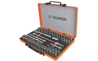 Llaves Tubo Truper 13940 enc.1/2" 42pzs 10-32mm Llaves Tubo Truper 13940 enc.1/2" 42pzs 10-32mm