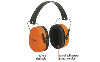 Protector Auditivo Truper 14007 Orejera Ajustable Protector Auditivo Truper 14007 Orejera Ajustable