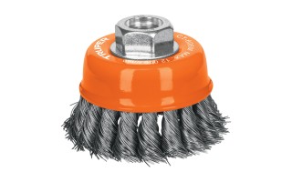 Cepillo de Acero Truper 14184 Copa Trenzado 75mm M14