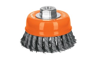 Cepillo de Acero Truper 14185 Copa Trenzada 4" enc. M14 Cepillo de Acero Truper 14185 Copa Trenzada 4" enc. M14