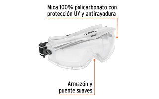 Anteojos de Proteccion Truper Expert 14214 Profesional Anteojos de Proteccion Truper Expert 14214 Profesional