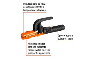 Pinza porta electrodo Truper 14232 300A Pinza porta electrodo Truper 14232 300A