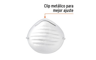 Respirador Descartable Truper 14250 Mascarilla Tapaboca Respirador Descartable Truper 14250 Mascarilla Tapaboca