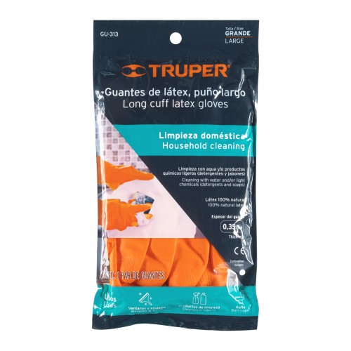 Guante para Limpieza Truper 14263 Látex G