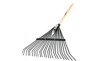 Escoba de Jardin Truper 14342 Metal Reforzado 24di con mango Escoba de Jardin Truper 14342 Metal Reforzado 24di con mango