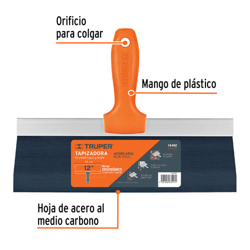 Espátula Tapiz Truper 14461 12''