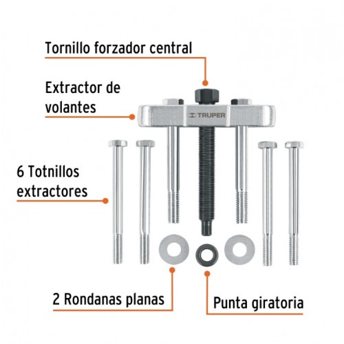 Extractor de Volantes Truper 14508 10pzs