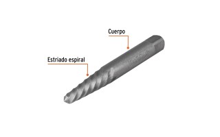 Extractor de Tornillos Truper 14512 5pzs