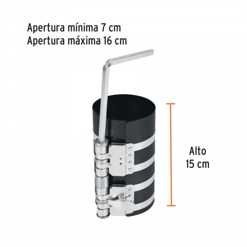 Compresor de Anillos Diesel Truper 14522 70-160mm