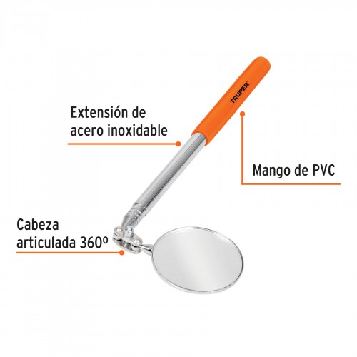 Espejo de Inspección Truper 14544 36cm