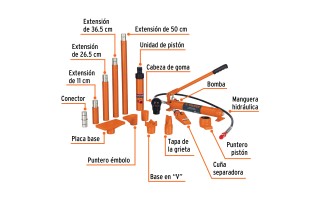 Power Hidráulico Truper 14841 10Tn Power Hidráulico Truper 14841 10Tn