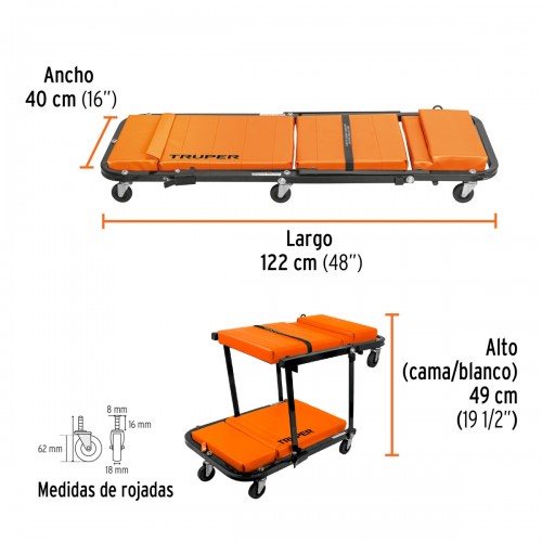 Camilla de Taller Truper 14849 48''