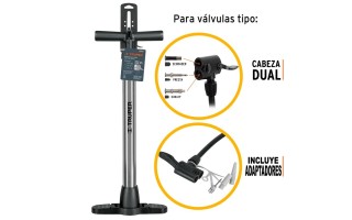 Inflador de Pie Truper 14863 23"