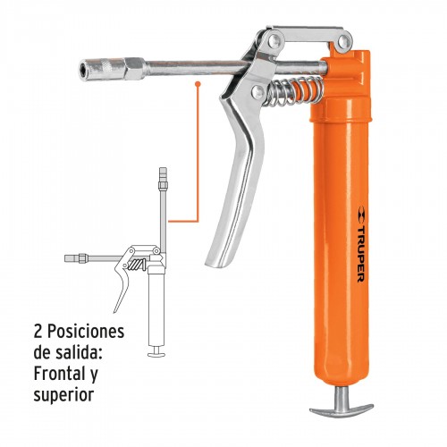 Engrasador Manual Truper 14911 3oz (85g) 3000psi + cartucho 85g